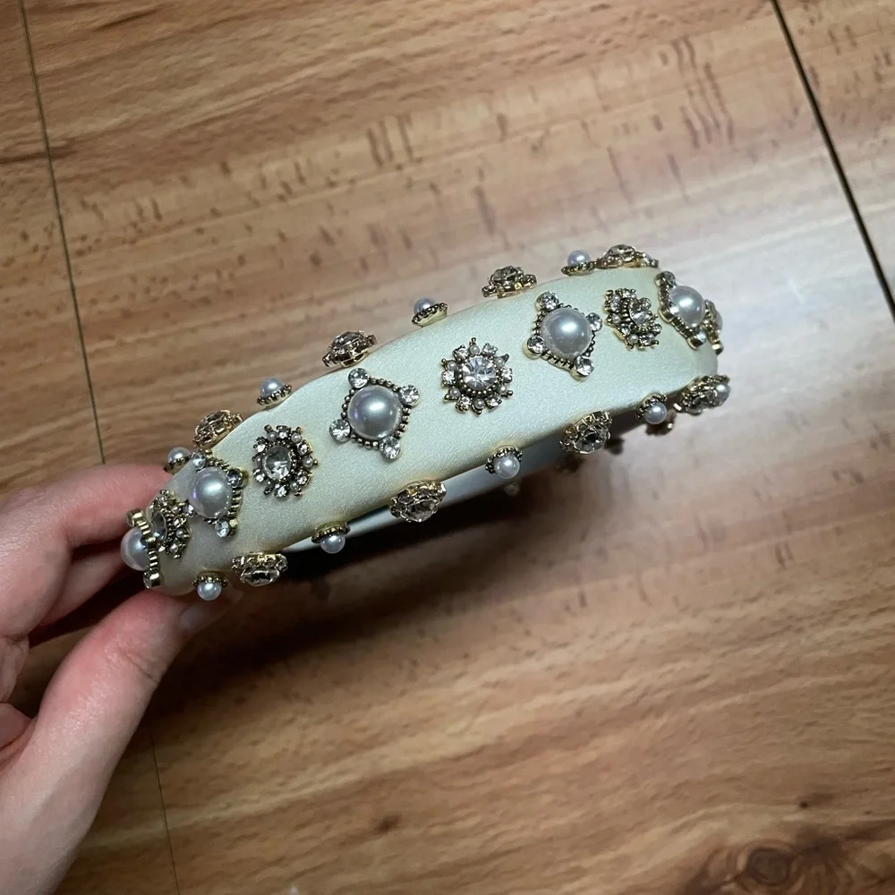 Baroque Embellished Headband Hair Accessory